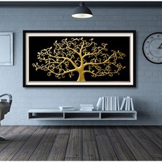 대형금나무보석십자수