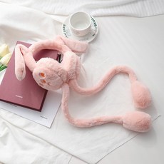 겨울토끼털귀마개