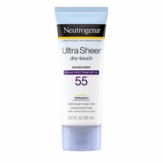 Neutrogena 뉴트로지나 울트라시어 드라이터치 썬크림 Ultra Sheer SPF55 UVA UVB 88ml 3팩, 1개