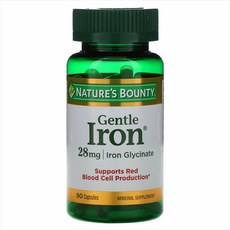Gentle Iron 28mg 90 Caps, 1개, 90정
