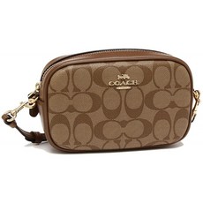 [코치] 가방 아울렛 COACH f39657 f79209 컨버터블 벨트 가방 서명 캔버스 여성 보디 가방 웨스트 파우치