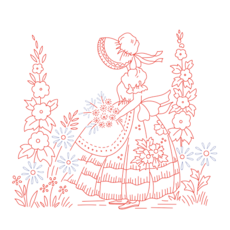 프랑스자수도안원단