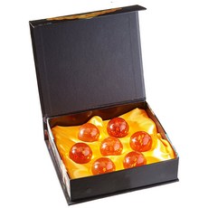 드래곤볼 신서유기 용볼 구슬 칠성구 7성구 세트 애니메이션 소원 생일 선물, 3.5cm 빨간색