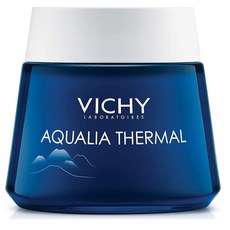 Vichy 비쉬 아쿠아리아 더마 나이트 스파 크림 앤 페이스 마스크 위드 히알루론산 75ml, 1개, 1세트