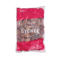 냉동과일 리치 1kg 3봉, 3개