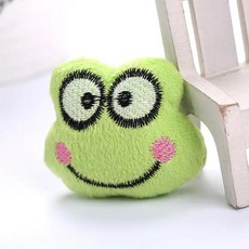 고양이 민트 장난감 어금니 씹기 상호 작용 봉제 마우스 모양, 1개