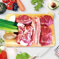 하나축산유통 국내산 돼지고기 특수부위- 모둠뒷고기 1kg 안전한 먹거리 캠핑요리 팬션요리