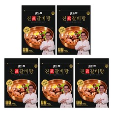 덕인관 진갈비탕 5팩, 700g, 5개