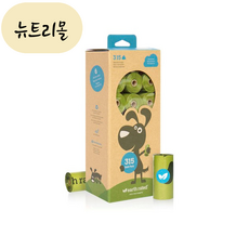  [해외] 어스레이티드 배변봉투 무향 대용량 315개입 반려견 외출용 뉴트리몰 미국직구 