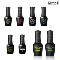 다이아미 스탠다드젤 매트 무광택 무광 쏙오프 젤아트, 글라스탑젤(유리알광택), 1개