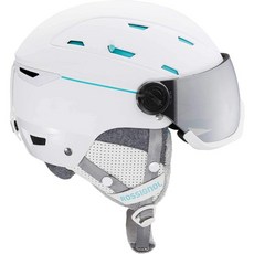 영국직배송 Rossignol 여성용 ALLSPEED VISOR IMPACTS W 헬멧 흰색 L (56-58), 단일옵션