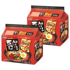 팔도 틈새라면 빨계떡, 10개 10개