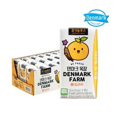 동원 덴마크목장 유기농주스 배도라지 120ml 24팩, 상세페이지 참조, 상세페이지 참조