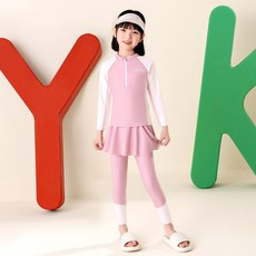여아 래쉬가드 수영복 상하의세트