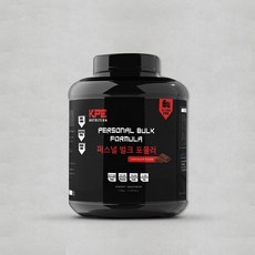 퍼스널 벌크 포뮬러 3.2kg 초코맛 헬스 단백질보충제 벌크업 탄수화물 게이너 살찌는 멸치 칼로리 프로틴, 2300g, 1개