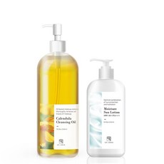 대용량 모이스쳐 썬로션& 카렌듈라 클렌징오일 500ml, 단품