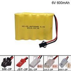 6 v 700 mah AA NI CD M 배터리 전기 장난감 RC 자동차 선박 로봇 AA 6 v 700 mah 배터리 장난감 액세서리 무료 배송|부품 & 액세서리|, 단일(A4), 1개(A4), 보라색(A4)