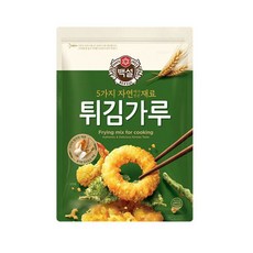 백설 5가지 자연에서 얻은 재료 튀김가루 1kg 1개, 백설 자연재료 튀김가루 1kg_30103218