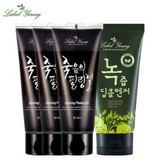 [라벨영]쇼킹필링젤3+녹즙딥클렌저/각질 약초 폼 세정, set