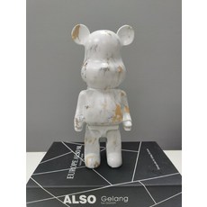 BEARBRICK 대형베어브릭 브릭베어곰벽돌 돼지 저금통 수지 돈 피규어 인형 28cm 결혼식 부 관리 보관 상, 12L