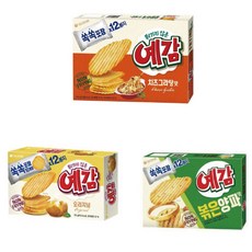 오리온 예감 오리지널 192g+치즈그라탕 204g+볶음양파맛 204g[총3개], 2세트