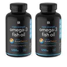 스포츠리서치 오메가3 피쉬오일 rtg 1250mg 30젤 180젤 모음, 오메가3 30캡슐 3통(90젤)