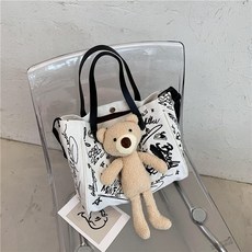 여성백 2213호 곰돌이 가방 초화 ck 크로스바디백 여트렌드 레드 고급스러움을 더해주는 대용량 빅백Z