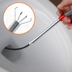 생활업 변기 싱크대 세면대 배수구 하수구 오물 막힘 족집게 스틱 뚫어뻥, 1개