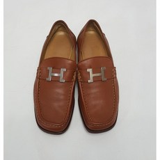 [에르메스] [중고 명품] H 로고 남성 로퍼 240 SKU 1906