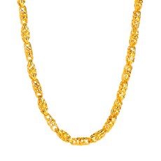 남자순금목걸이5돈