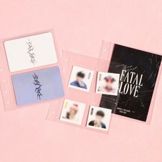 러버스 레코드 콜렉트 바인더 6공 리필 속지 옵션 3, 없음, 1개