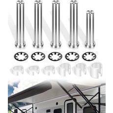USSky 스카이BOY 차양 핀 및 패스너 키트는 Dometic 9100/9200 파워 RV 차양에 적합 8952002.400B 8952003.400U 8952001.400, USSky 스카이BOY 차양 핀 및 패스너 키트는 Do