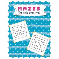 Mazes for Kids Aged 4-8: Improve the Processing Speed of Your Child With the Maze Games! Paperback, Superbooks United, English, 9781198885556