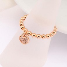 제이클로드 딸랑이반지 14k 애끼반지