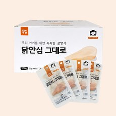 펫러닝 국내산 닭안심 그대로 30g, 닭, 30개입