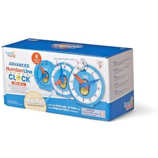 핸드투마인드 IN93410 넘버라인 모형시계 학생용 고급형 세트 (6개) Advanced NumberLine Clock