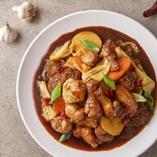 [안동 맛집] 리얼 안동 찜닭 초간편 밀키트(안동 직송), 안동찜닭 4인분 (2.27kg), 1개, 2.27kg