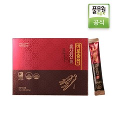 풀무원녹즙 바로충전 홍삼진(30입) / 30대 40대 50대 홍삼진액 홍삼액, 1개, 300g