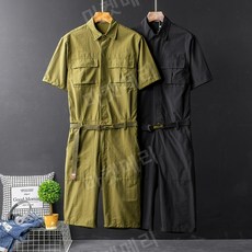 남녀공용반팔반바지점프수트