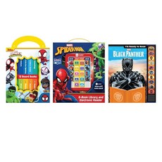 Marvel 21 Book Value Bundle - Spider-man Me Reader with 8 Hardcover Books Spidey and his Amazing Fr