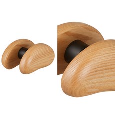 강화도어손잡이 원홀 H754 강낭콩 오크155x85x30mm, 1개