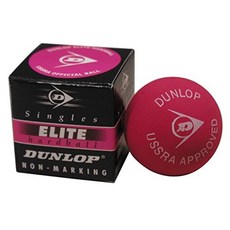 Dunlop Sports 던롭 하드볼 스쿼시 볼 시리즈(엘리트 단식 및 엘리트 복식)