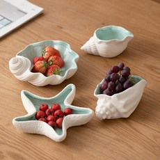 [독특한 디자인] 거실테이블 커피테이블 세라믹 낮은 탁자 소파 테이블, 1 뾰족 소라