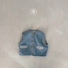 벨라밤비나 청조끼