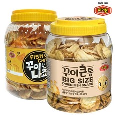 [머거본] 꾸이큰통 290g 1통+꾸이랑나쵸 290g 1통, 단일상품, 단일상품