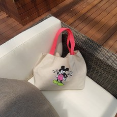 치치몰 쇼퍼 마우스 캔버스 에코백 여성쇼퍼백