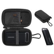 All 삼성 T5 EVO 휴대용 SSD 2TB 4TB 8TB USB 3.2 Gen 1 외장 솔리드 스테이트 드라이브용 케이스 456615
