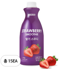 쥬피터 딸기스무디 1.8kg, 15개