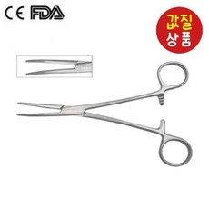 뽀너스 켈리 의료용 겸자 케리 곡 16cm, S10-691, 1개