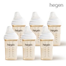 [헤겐] 240ml 애착젖병 분유수유 패키지 6p, 상세 설명 참조
